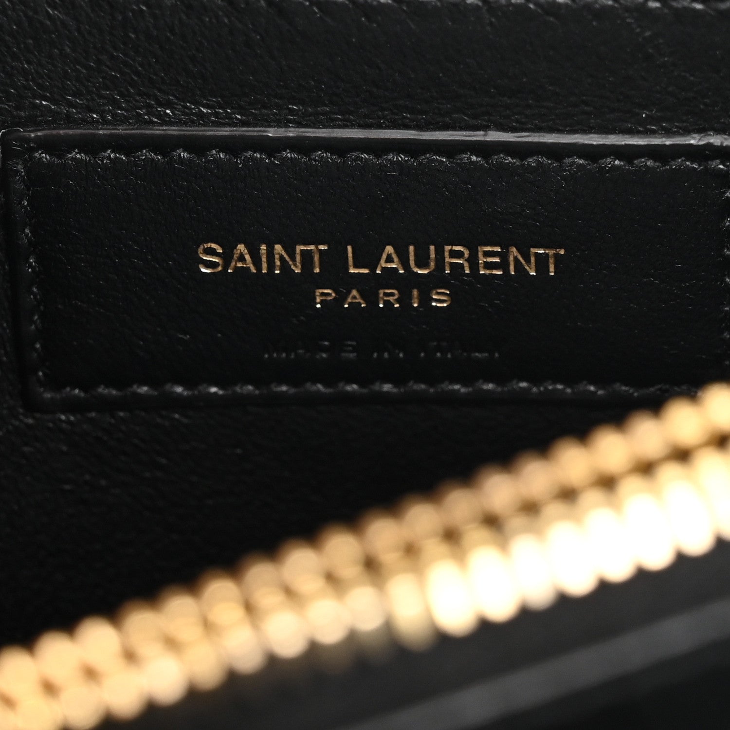 Saint Laurent Calfskin Y Quilted Monogram Small Loulou Chain Satchel Black 7 of 11