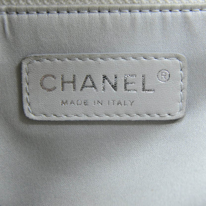 Chanel Caviar Quilted Large Elastic Tote Gray 8 of 10