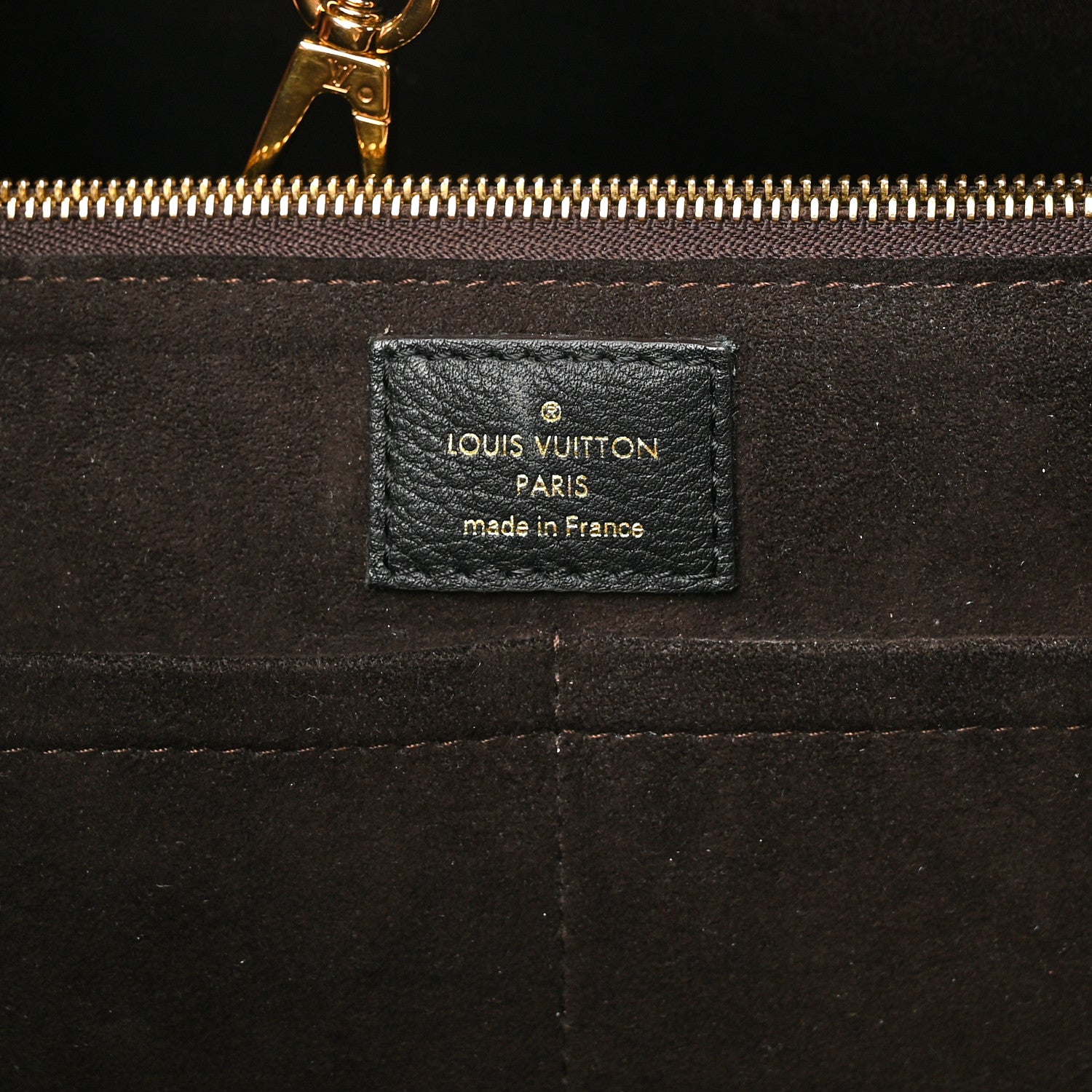Louis Vuitton Calfskin Monogram Kimono Tote Black 6 of 14