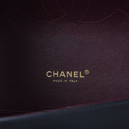 Chanel Lambskin Quilted Maxi Double Flap Black 7 of 11