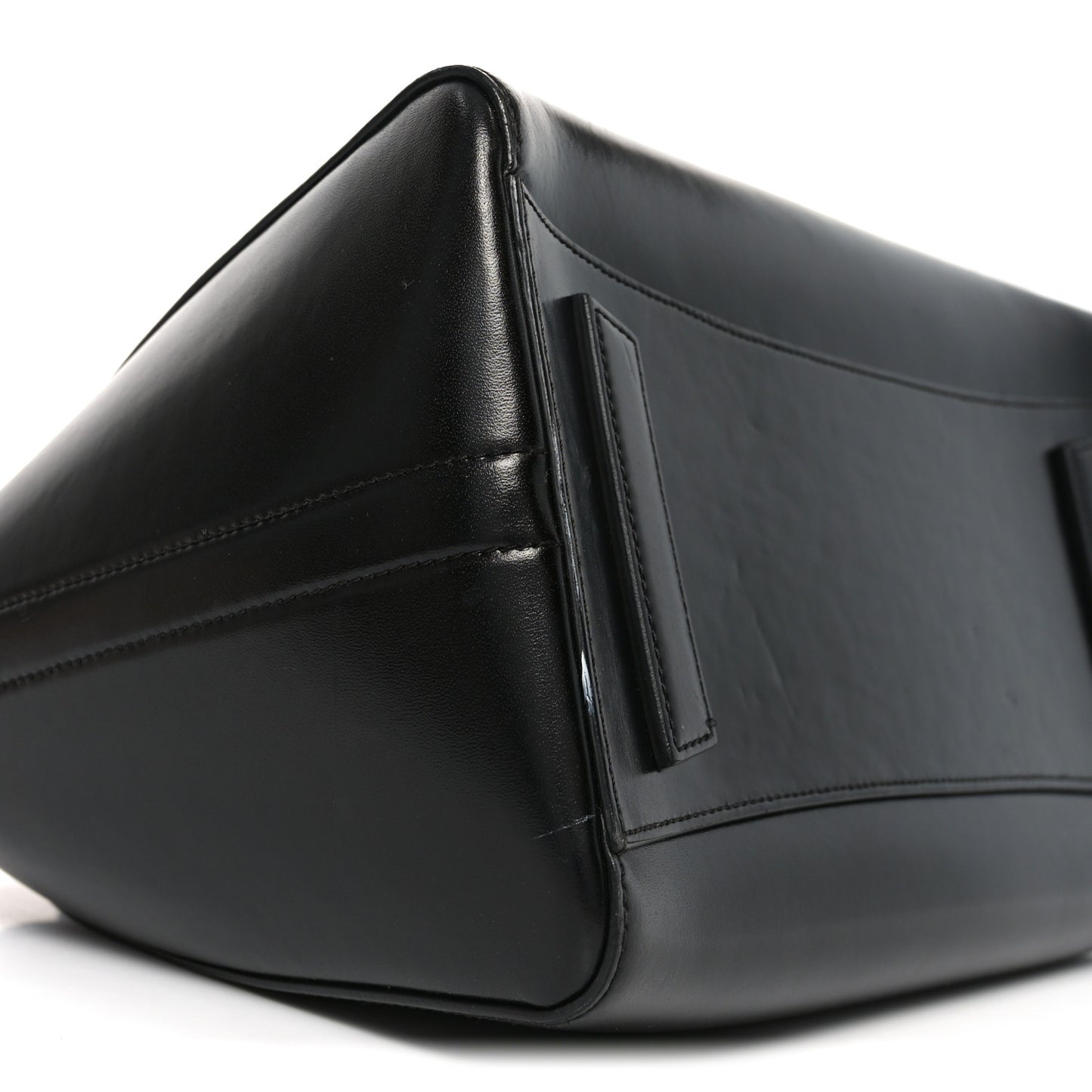 Shiny Lord Calfskin Medium Antigona Black