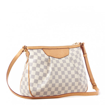 Louis Vuitton Damier Azur Siracusa PM 2 of 9