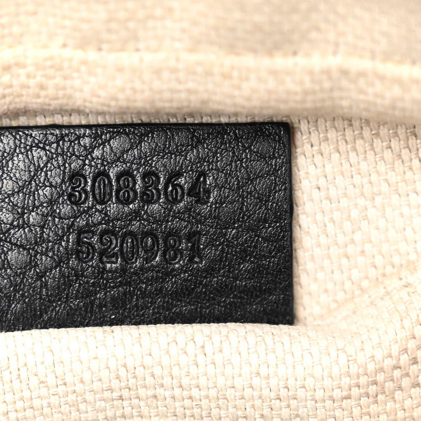 Pebbled Calfskin Small Soho Disco Bag Black