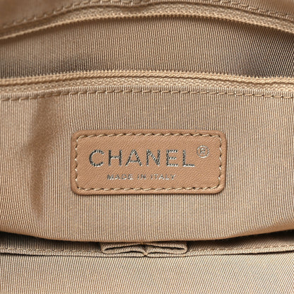 Chanel Caviar Quilted Expandable Zip Hobo Black 6 of 10