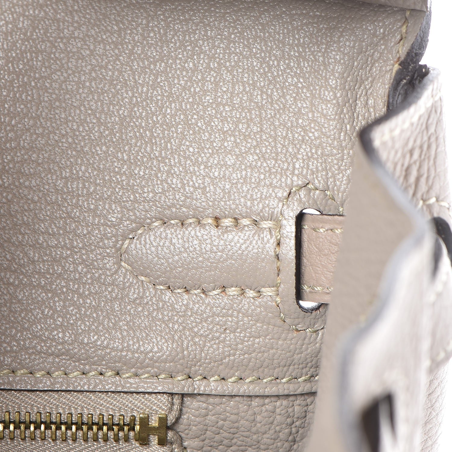 Hermes Togo Birkin 25 Gris Tourterelle 18 of 36
