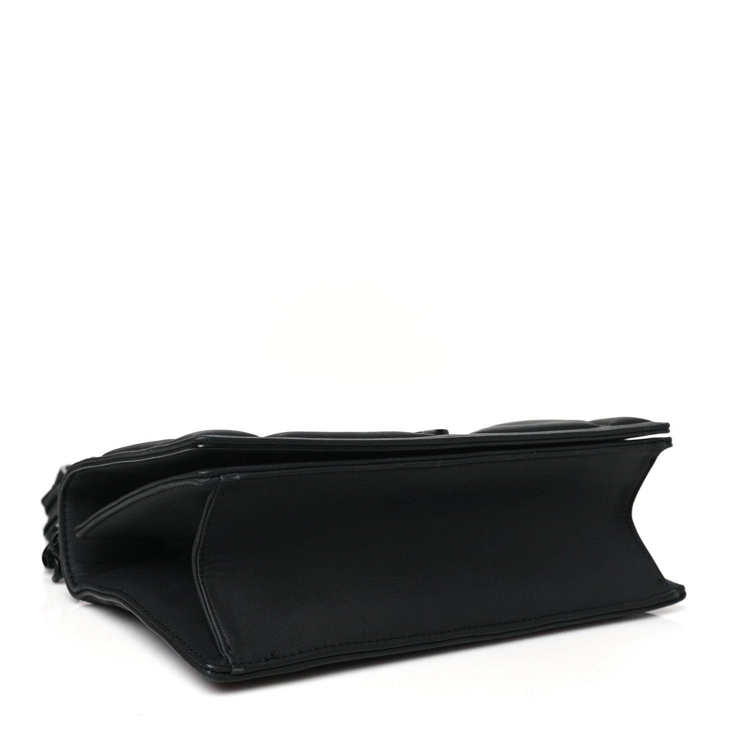 Christian Dior Ultra Matte Calfskin Studded Medium Diorama Flap Bag Black 4 of 11