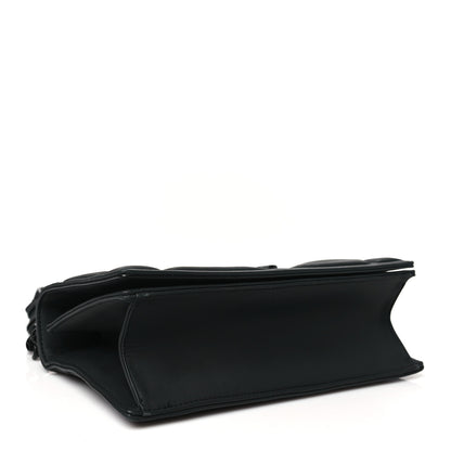 Christian Dior Ultra Matte Calfskin Studded Medium Diorama Flap Bag Black 4 of 11