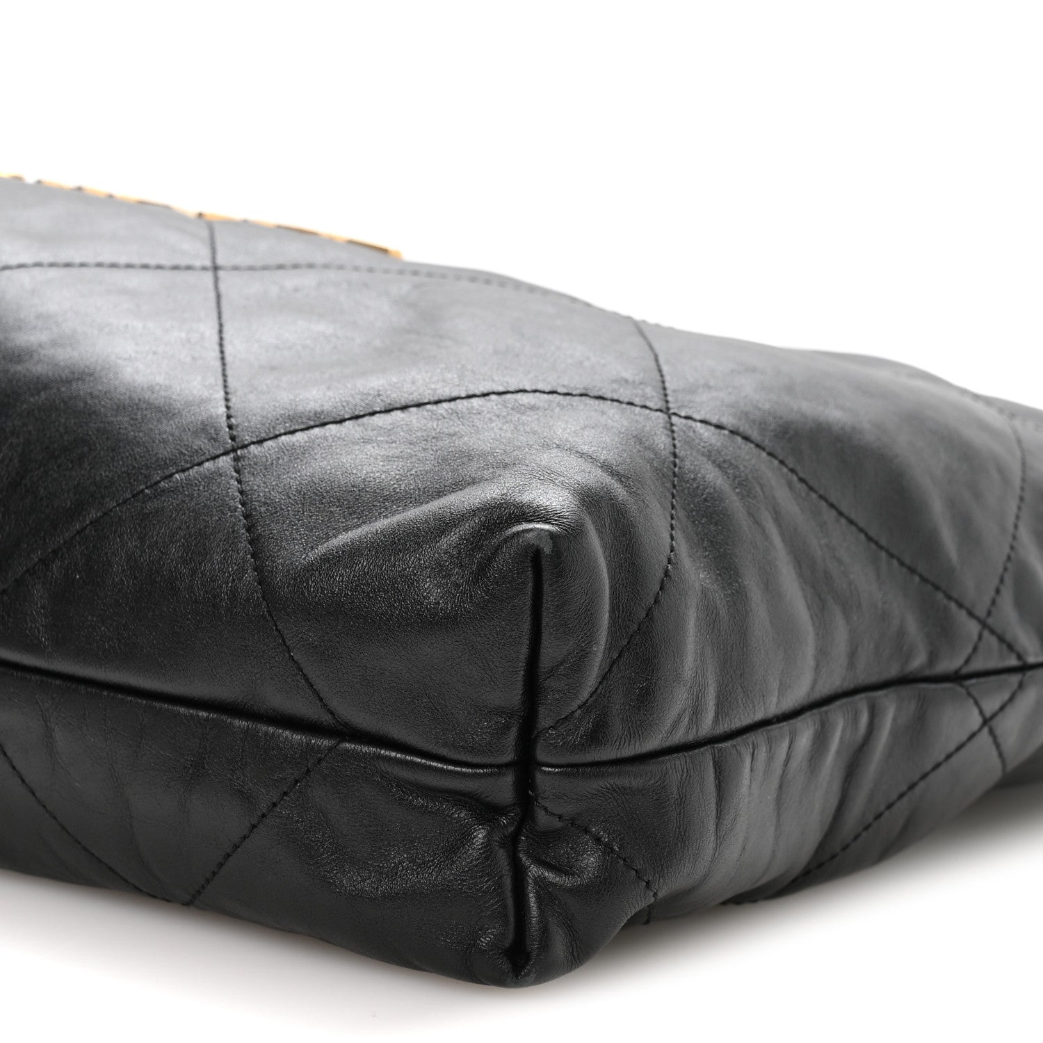 Chanel Shiny Calfskin Quilted Chanel 22 Black 11 of 11