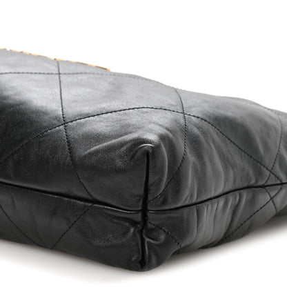 Chanel Shiny Calfskin Quilted Chanel 22 Black 11 of 11