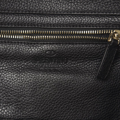 Valentino Garavani Grained Calfskin Small Rockstud Tote Black 7 of 10