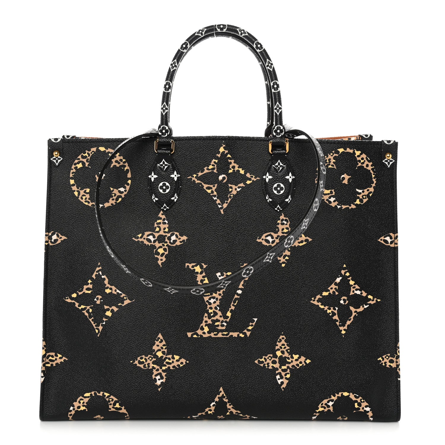 Louis Vuitton Monogram Giant Jungle Onthego GM Black 1 of 9