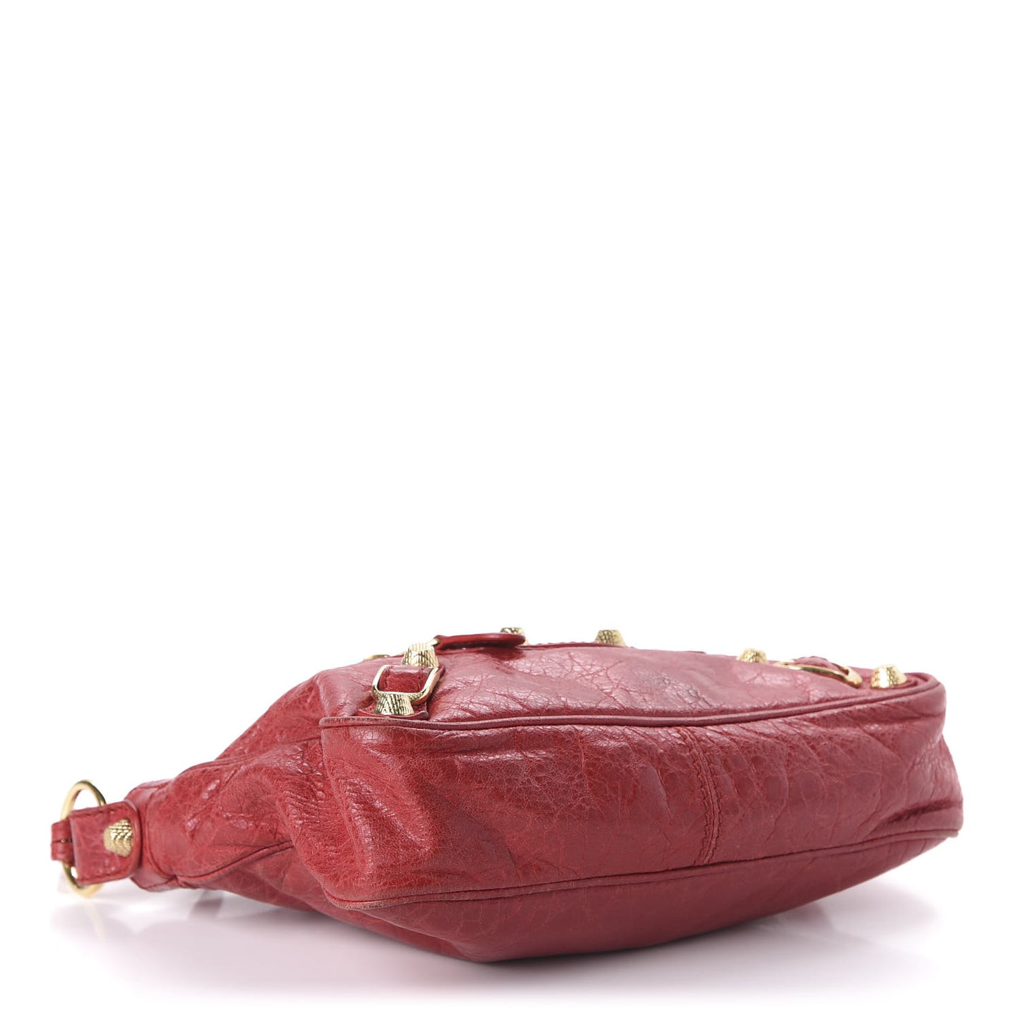 Agneau Giant 12 Gold Hardware Hip Rouge Cardinal