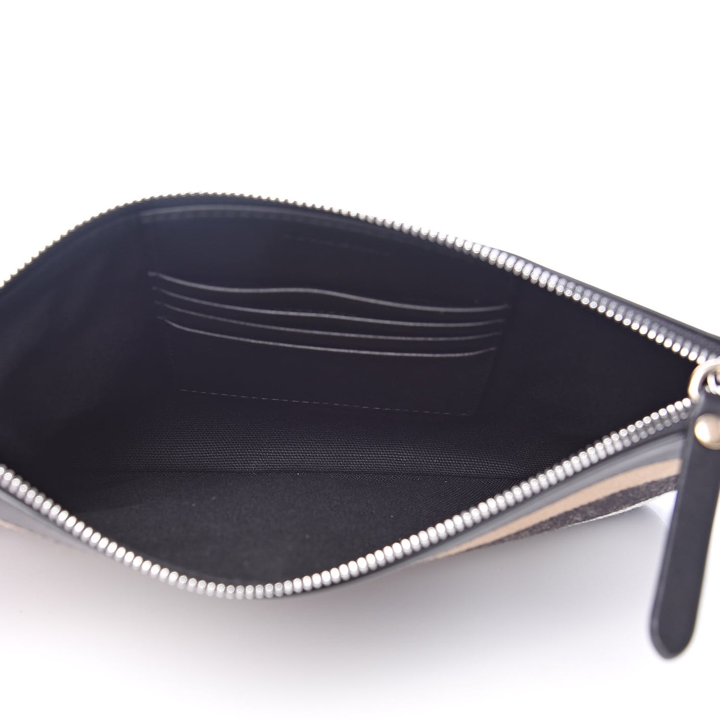 Mega Check Peyton Crossbody Clutch Bag Black