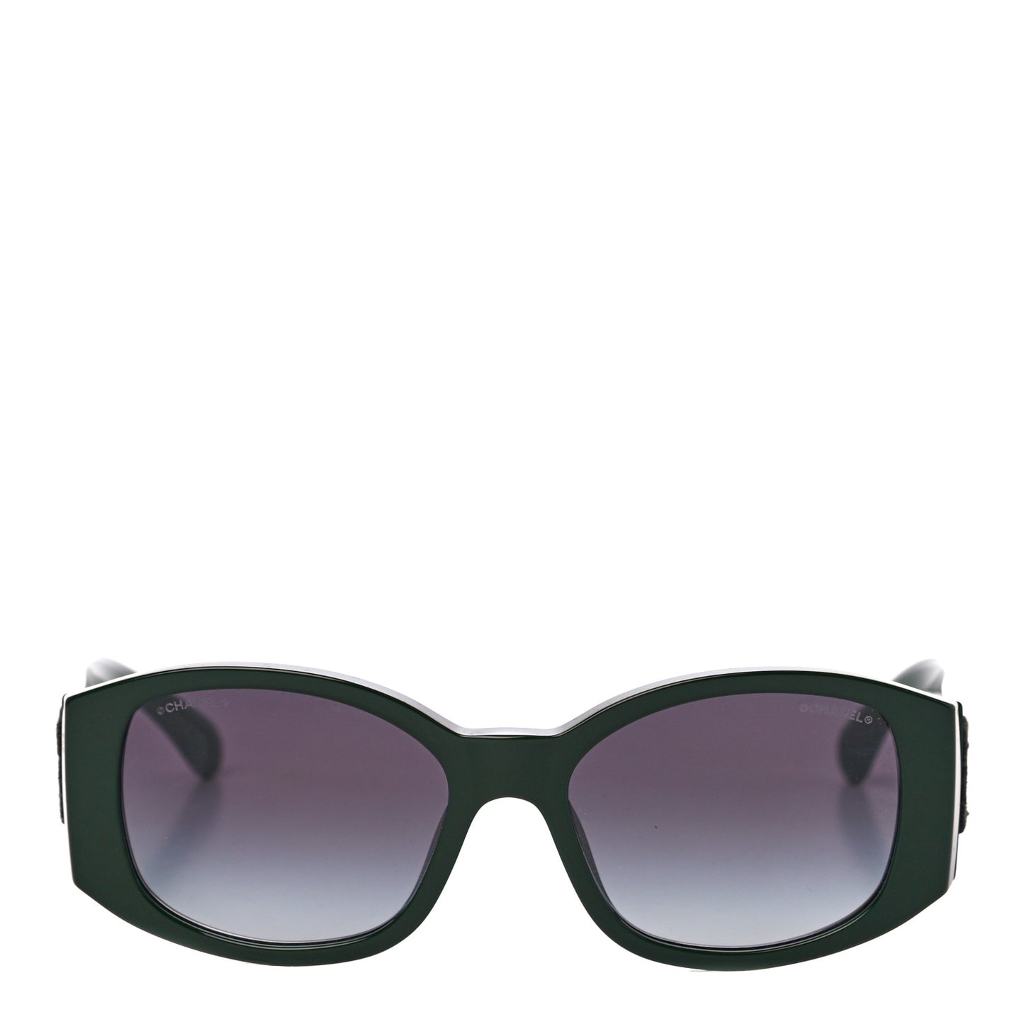 Acetate CC Logo Sunglasses 5450 Green