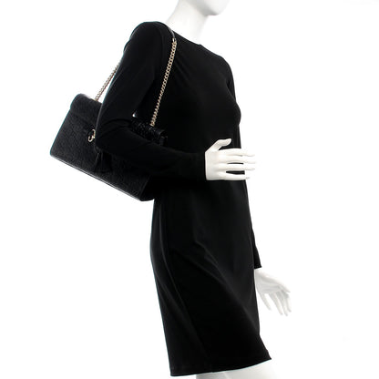 Gucci Guccissima Medium Emily Chain Shoulder Bag Black 2 of 7