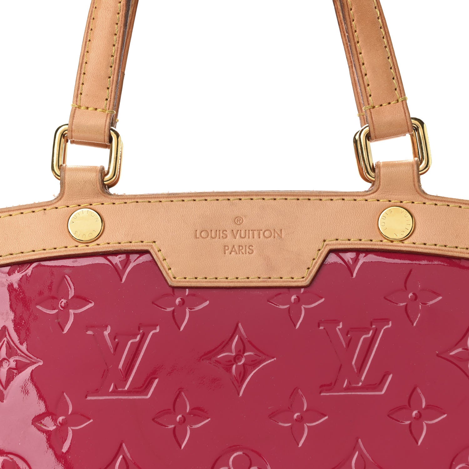 Louis Vuitton Vernis Brea MM Rose Indien 7 of 17