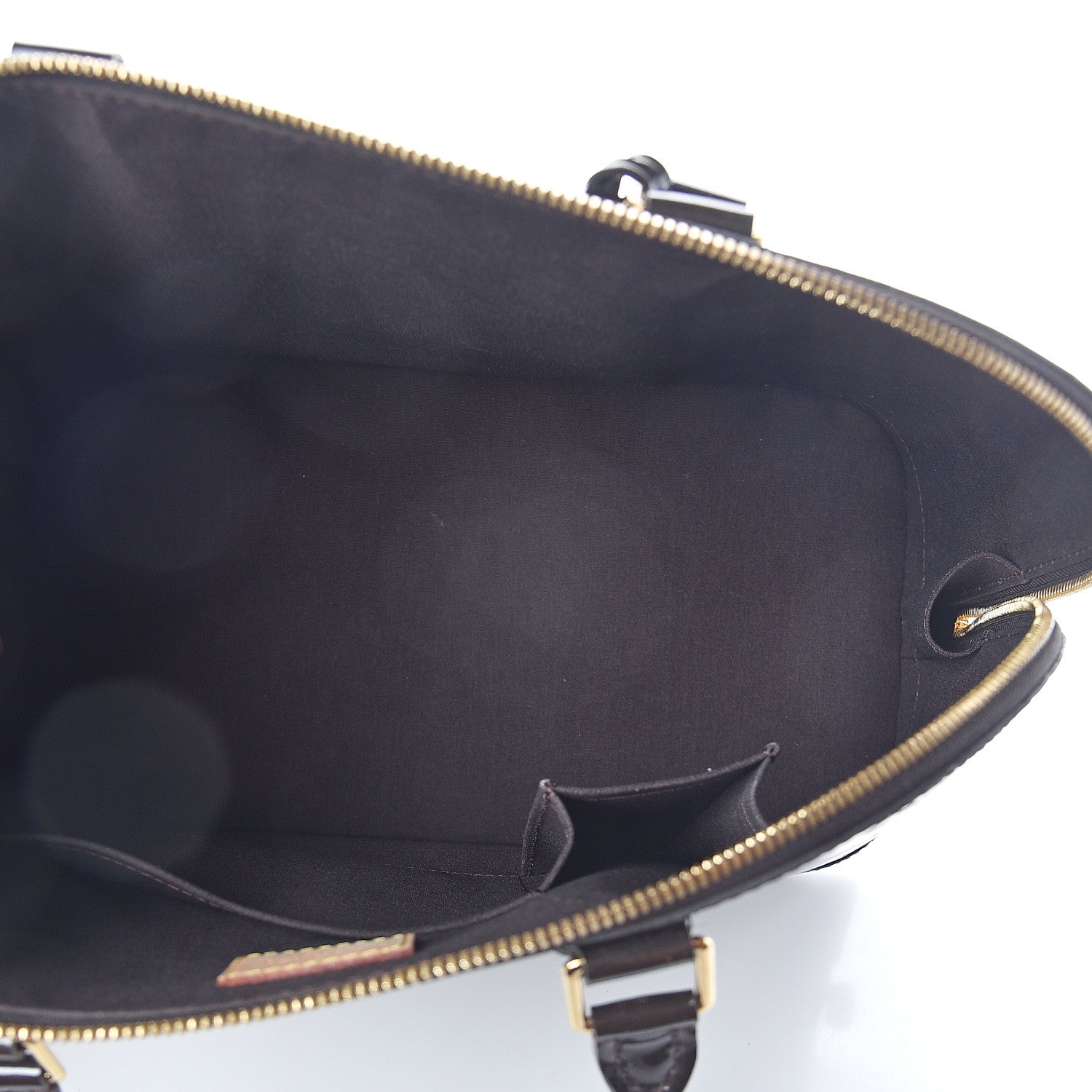 Louis Vuitton Vernis Alma GM Terre D'Ombre 4 of 8