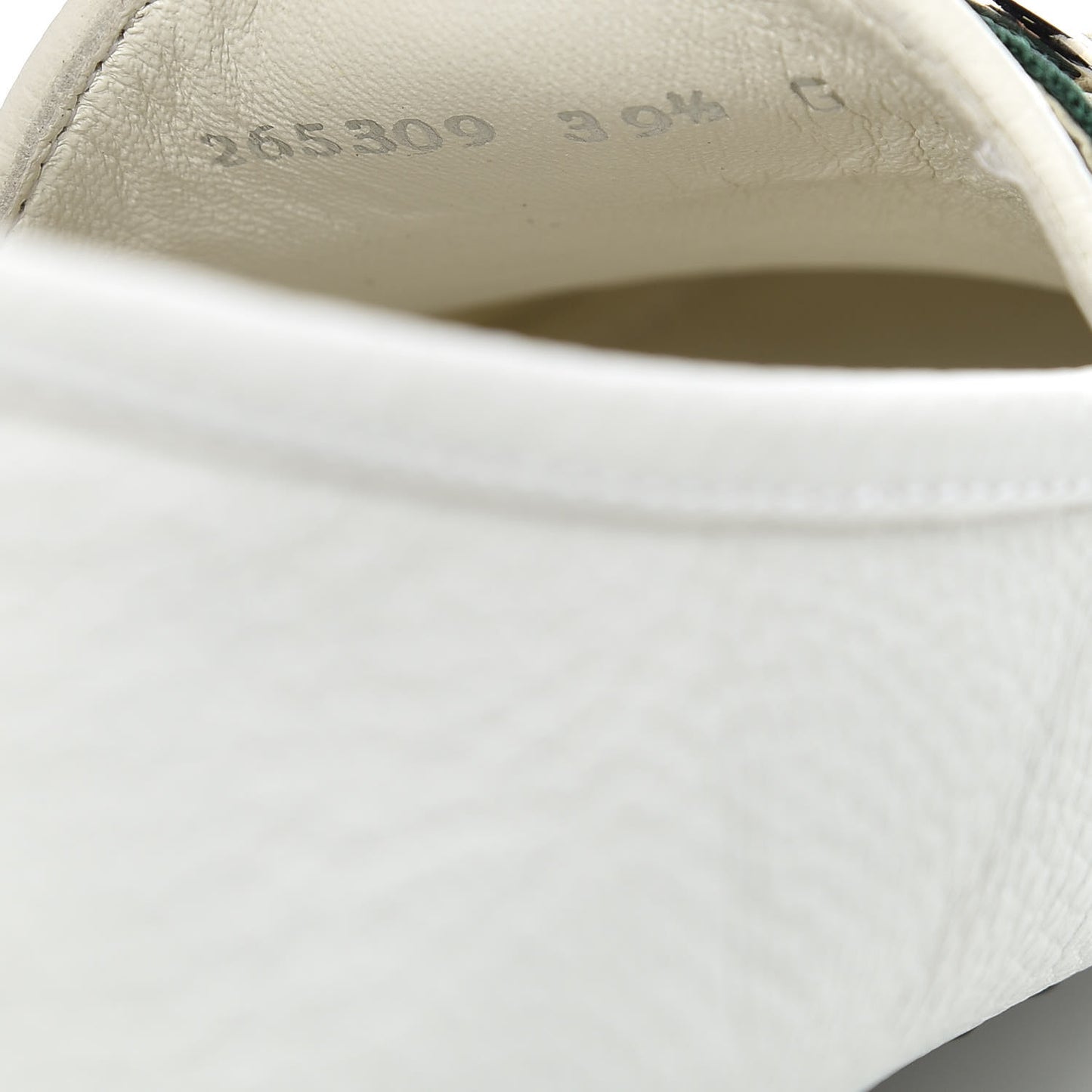 Road Calfskin Web Womens Horsebit Driver Loafers 39.5 Great White