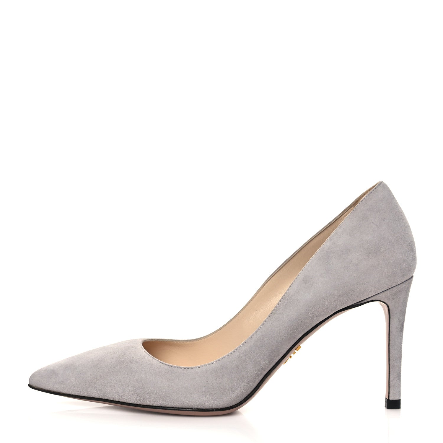 Prada Camoscio 85mm Pumps 36 Nube 1 of 8