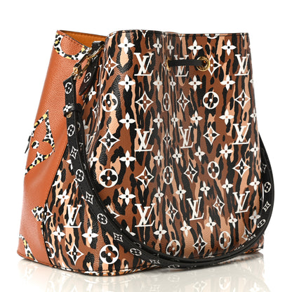 Louis Vuitton Monogram Giant Jungle NéoNoé Caramel 3 of 9