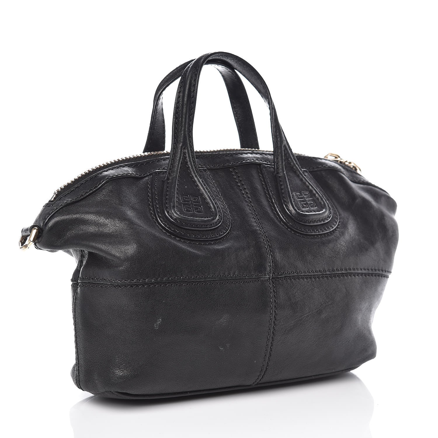 Givenchy Sugar Goatskin Micro Nightingale Black 3 of 9