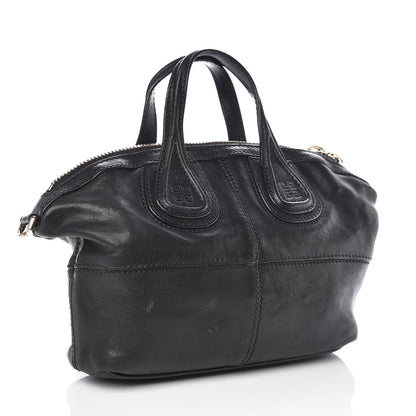 Givenchy Sugar Goatskin Micro Nightingale Black 3 of 9
