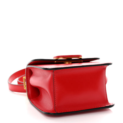 Valentino Garavani Smooth Calfskin Micro VSling Shoulder Bag Rouge Pur 4 of 9