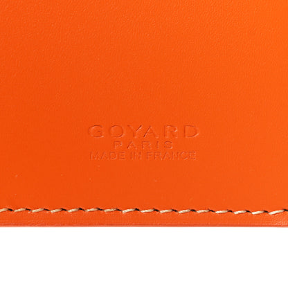 Goyard Goyardine Long Bi-Fold Wallet Orange 6 of 6