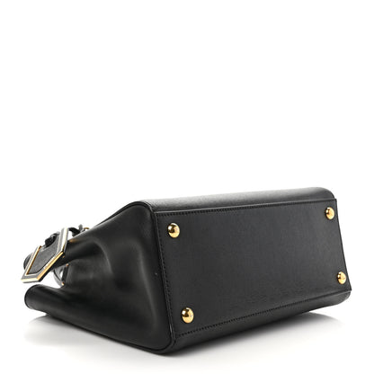 Fendi Vitello Elite Petite 2Jours Tote Black 4 of 8