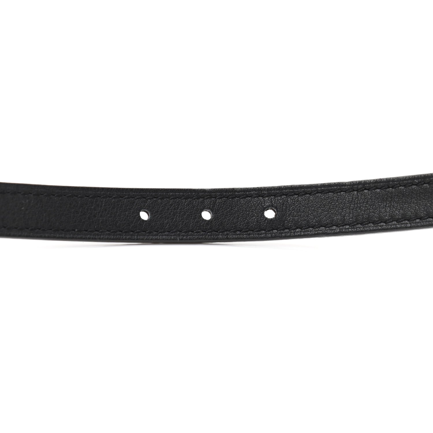 Hermes Swift Epsom 13mm As De Coeur Belt 90 Black Etoupe 4 of 6