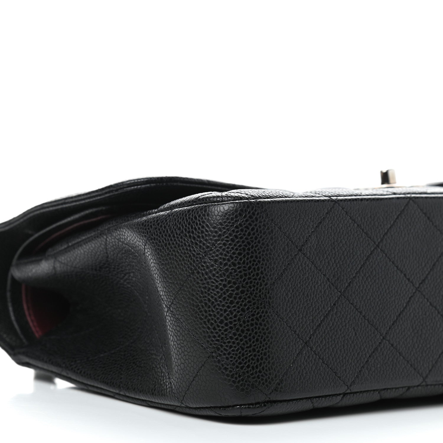 Chanel Caviar Quilted Jumbo Double Flap Black 6 of 15