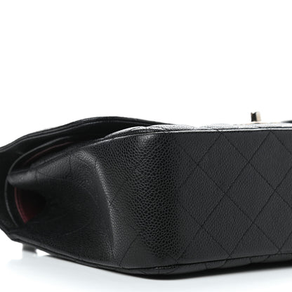 Chanel Caviar Quilted Jumbo Double Flap Black 6 of 15
