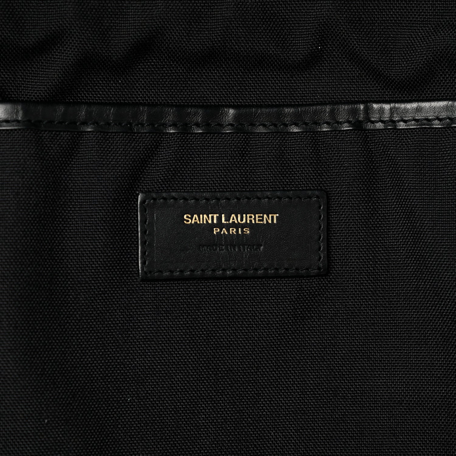 Saint Laurent Nylon Classic Hunting Backpack Black 6 of 15