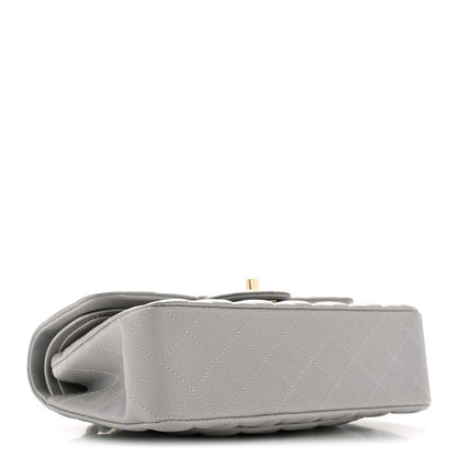 Chanel Caviar Quilted Small Double Flap Grey 4 of 10