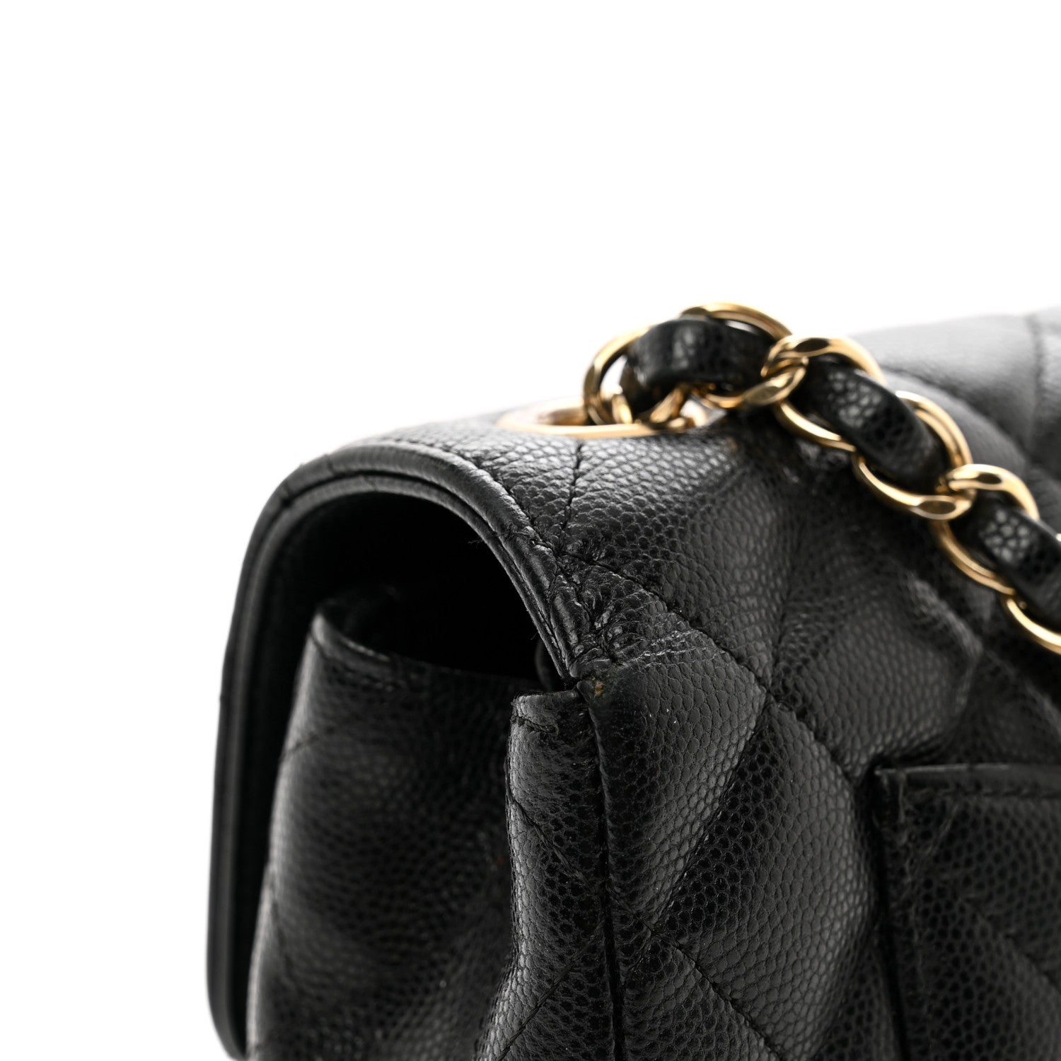 Chanel Caviar Quilted Mini Rectangular Flap Black 11 of 11