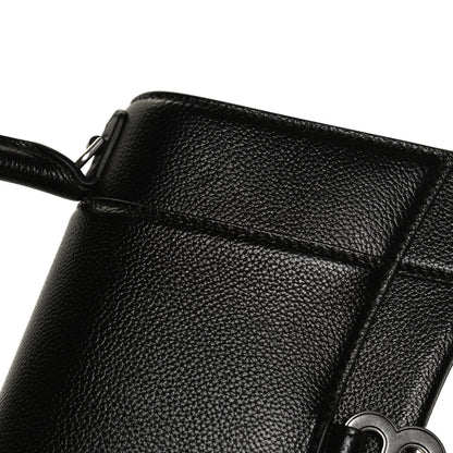 Balenciaga Grained Calfskin Small Hourglass Top Handle Bag Black 13 of 16