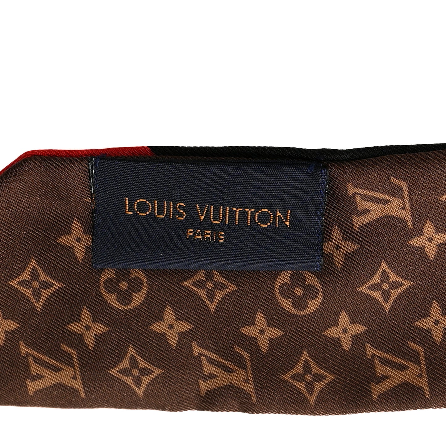 Silk Monogram LV Stories BB Bandeau Black