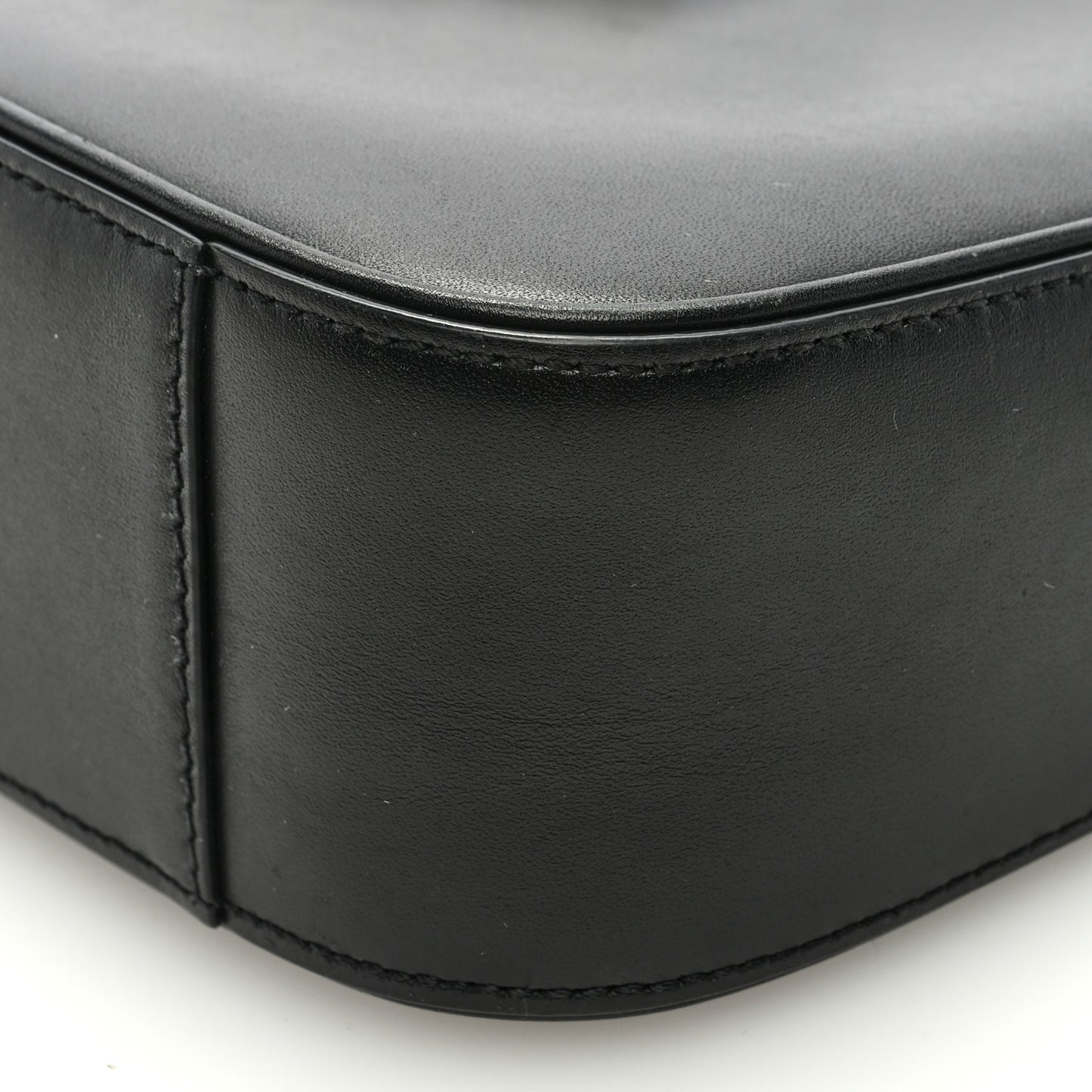 SAINT LAURENT Smooth Calfskin Le 5 A 7 Hobo Black