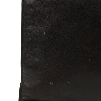 Chanel Lambskin CC Camellia Cosmetic Pouch Black 11 of 12