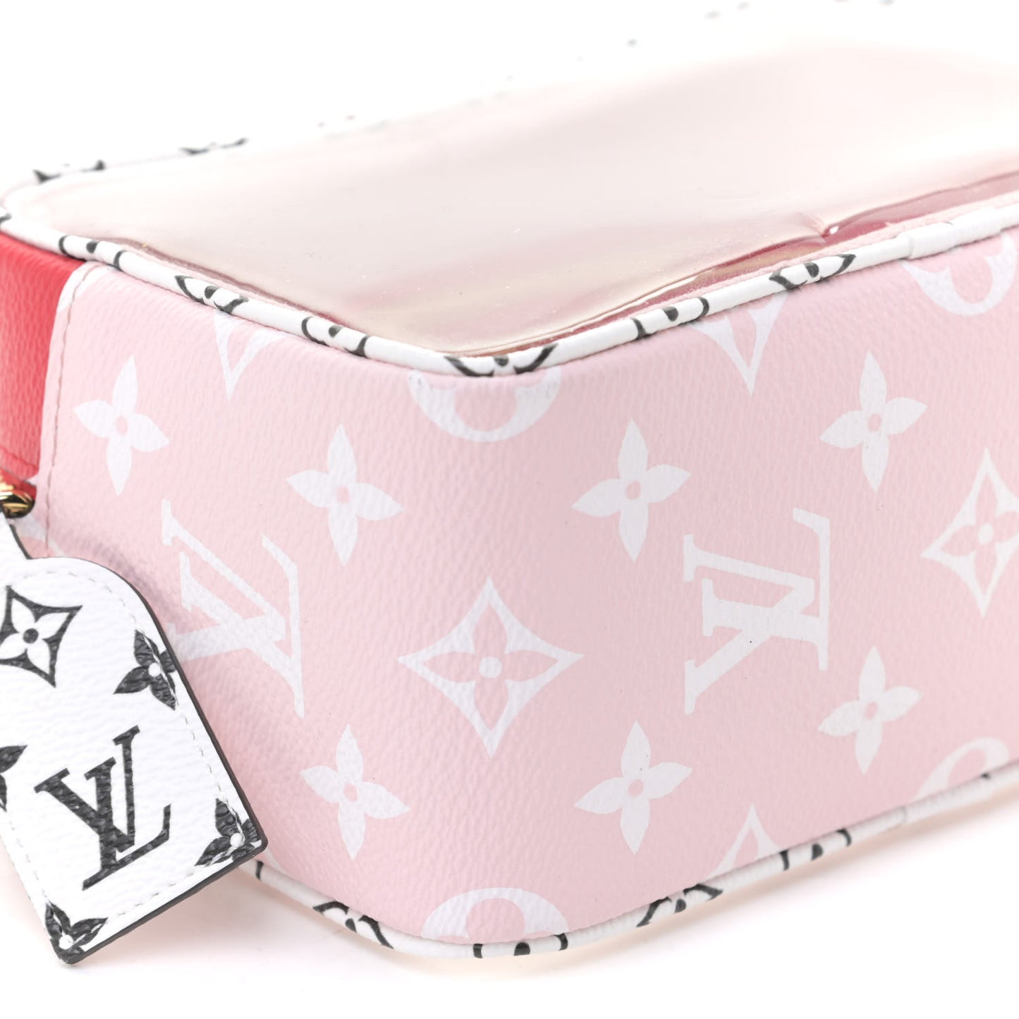 Monogram Giant Beach Pouch Rouge