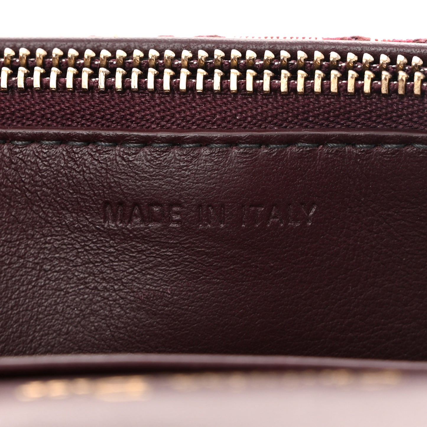 Oblique Saddle Belt Bag Bordeaux