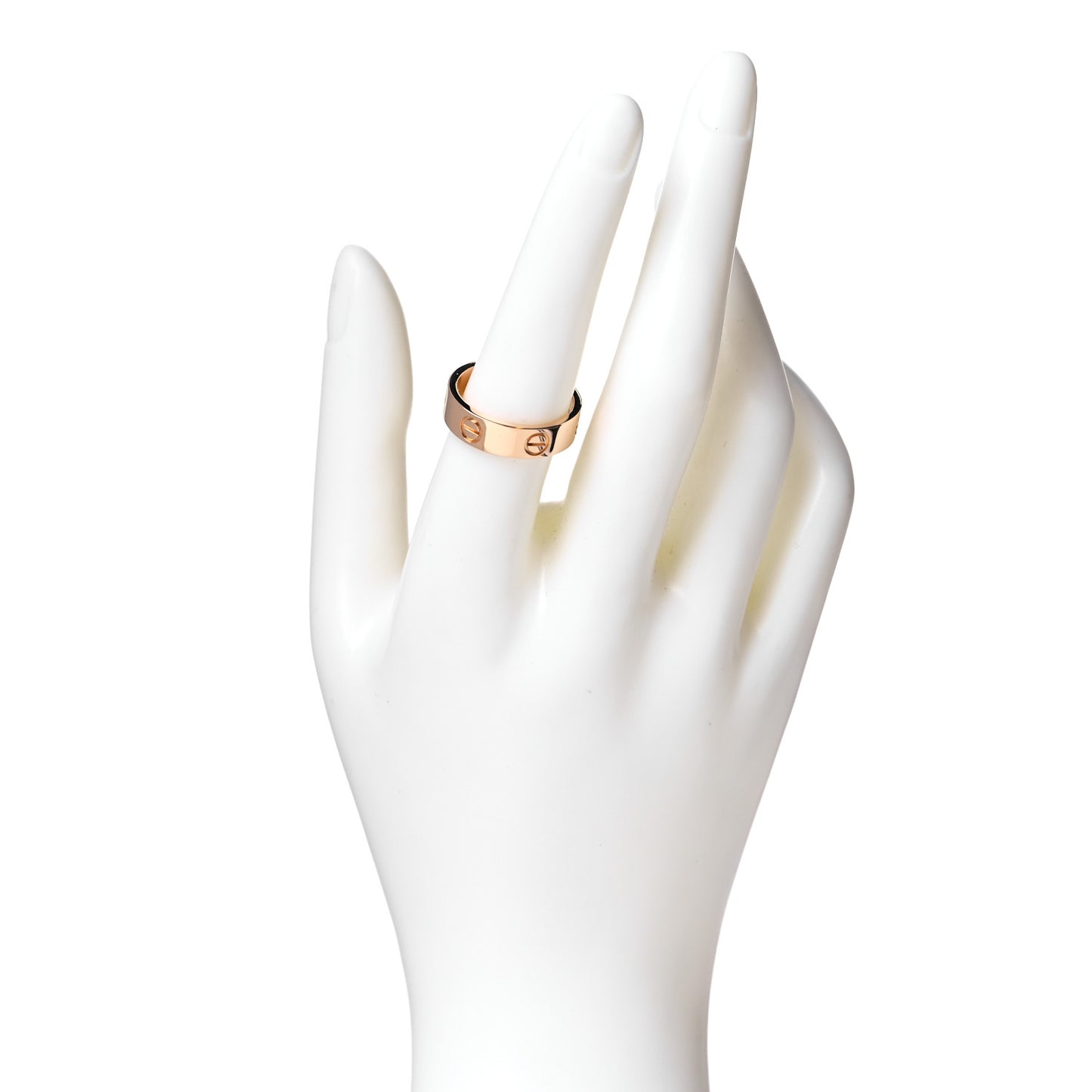 18K Pink Gold 5.5mm LOVE Ring 56 7.5