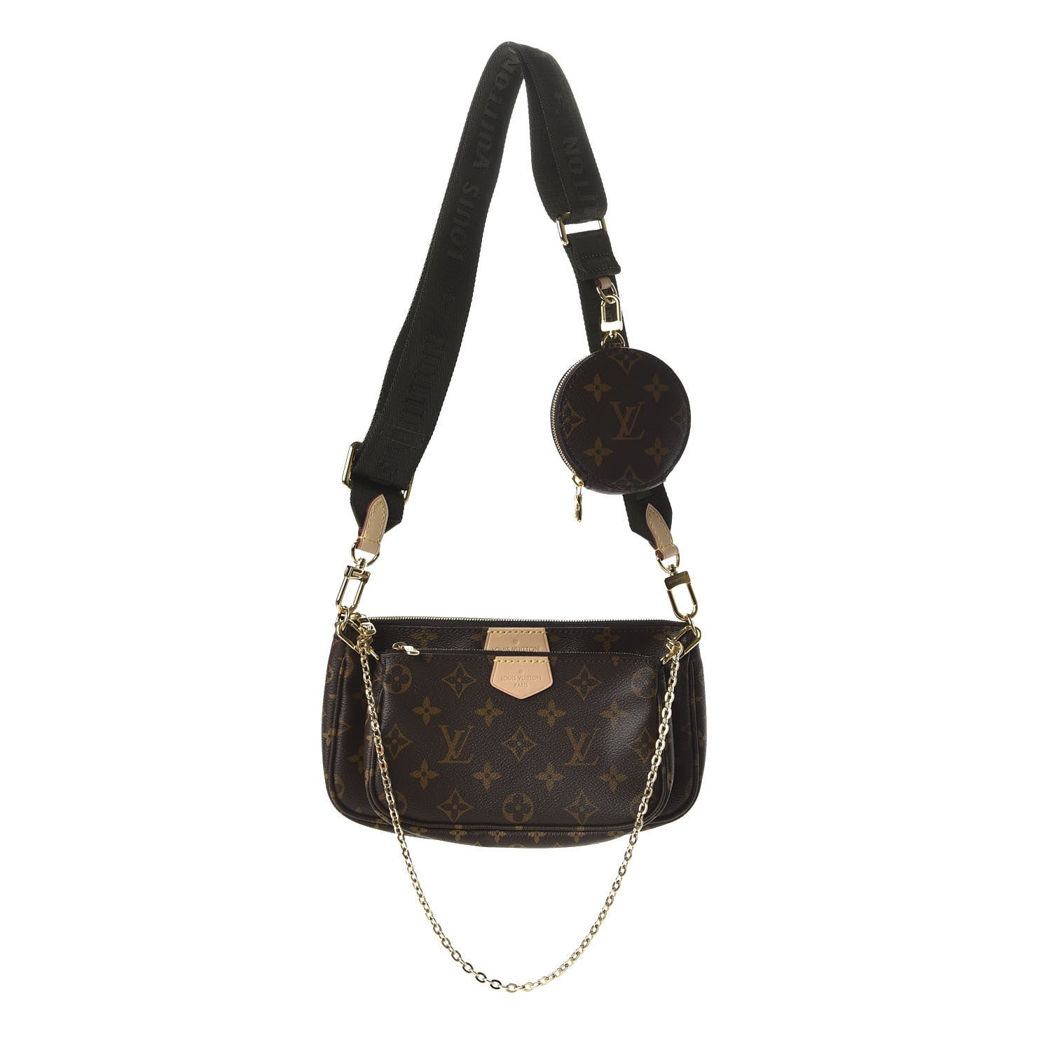 Louis Vuitton Monogram Multi Pochette Accessories Kaki 1 of 12