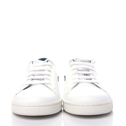 Valentino Garavani Calfskin Womens Backnet Sneakers 38 White Blue 2 of 11
