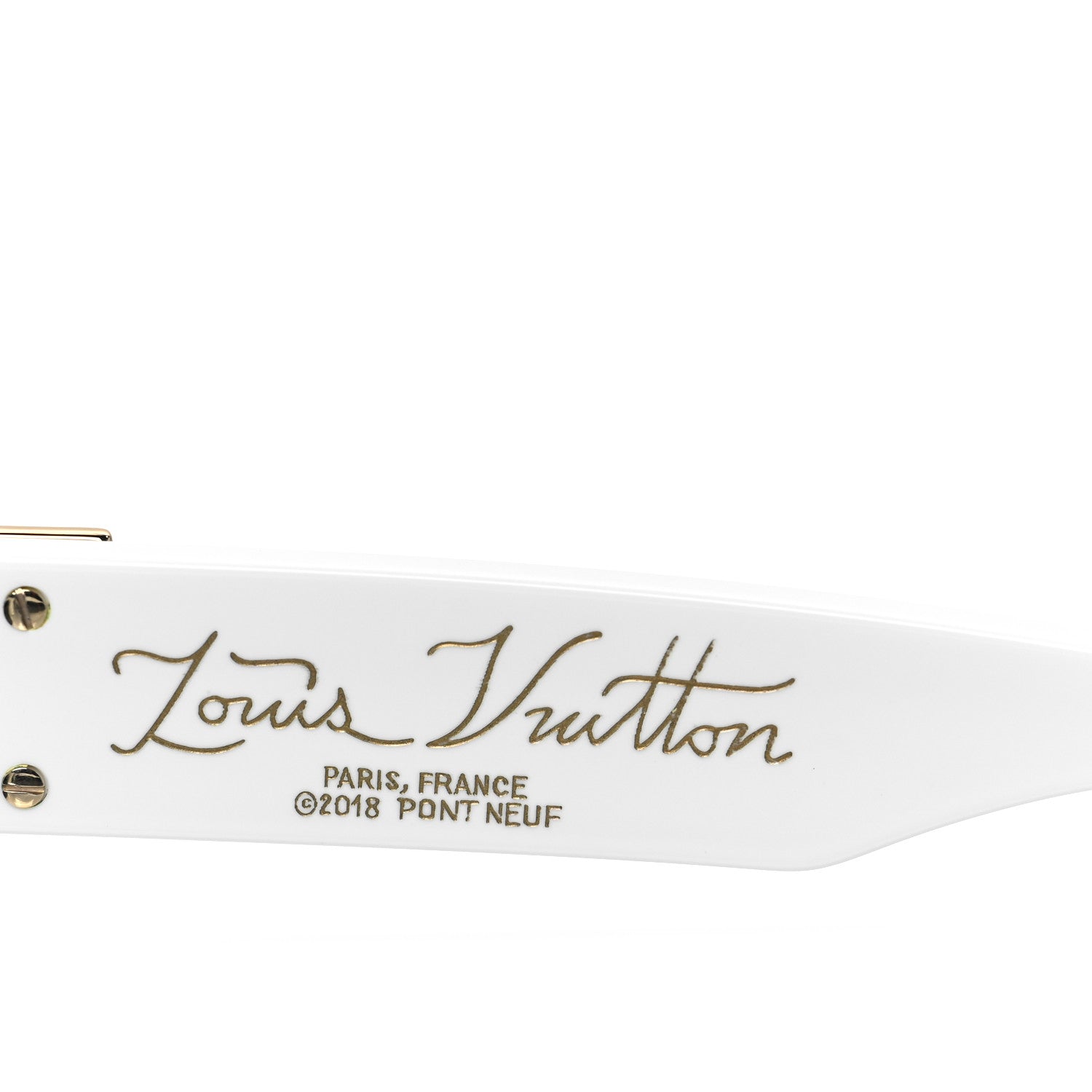Louis Vuitton Acetate 1.1 Millionaires Z1166W Sunglasses White 5 of 6