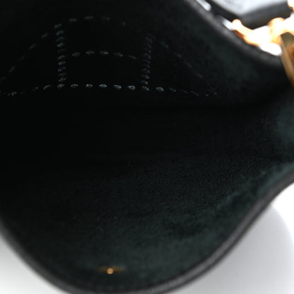 Hermes Taurillon Clemence Evelyne TPM Black 6 of 9