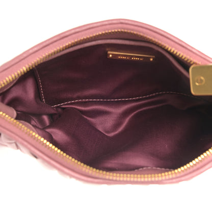 Miu Miu Nappa Matelasse Lux Wristlet Rosa 4 of 4