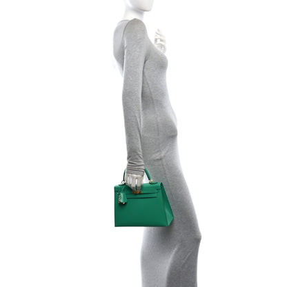 Hermes Chevre Chamkila Kelly Sellier 25 Menthe 2 of 11