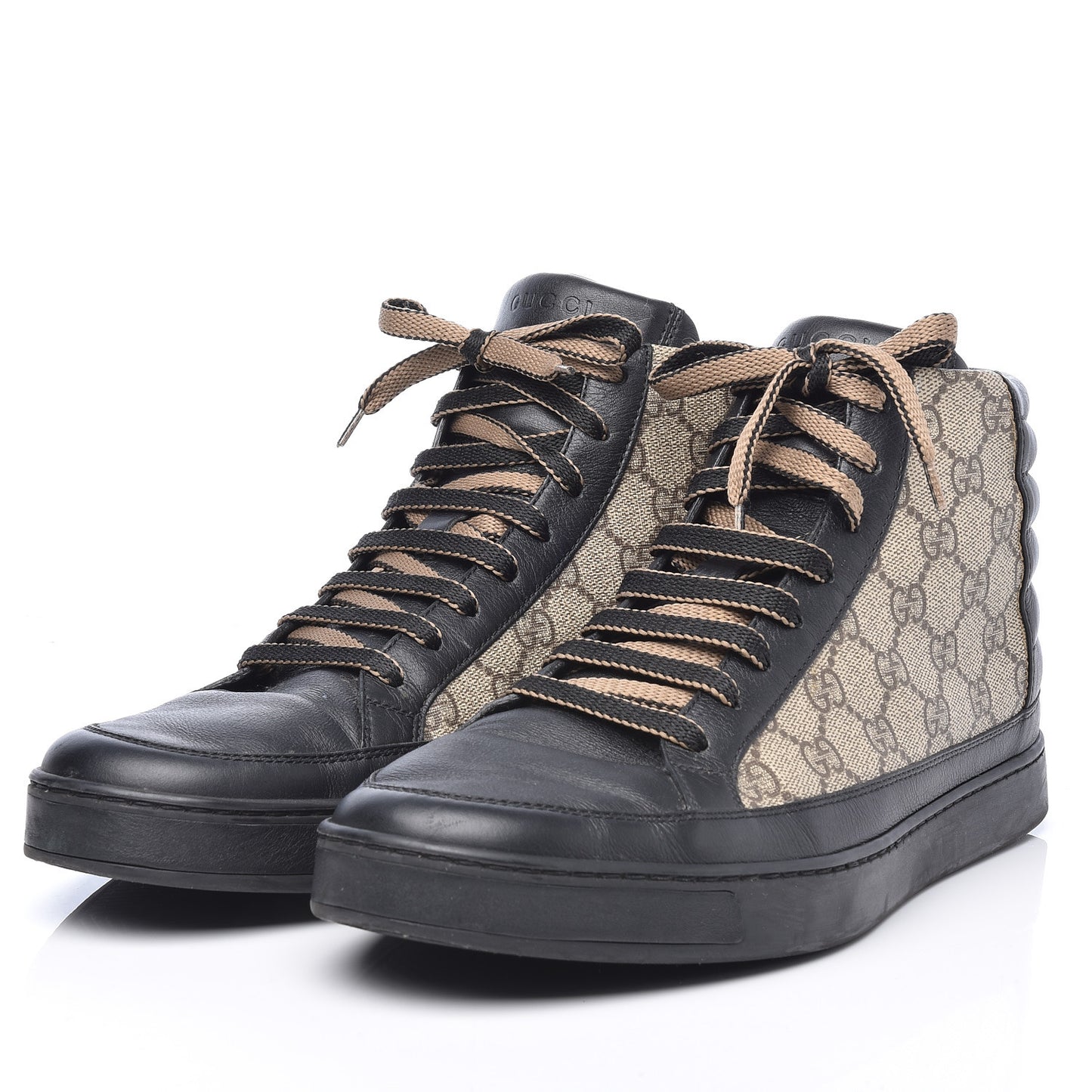 GG Supreme Monogram Mens Common High Top Sneakers 9.5