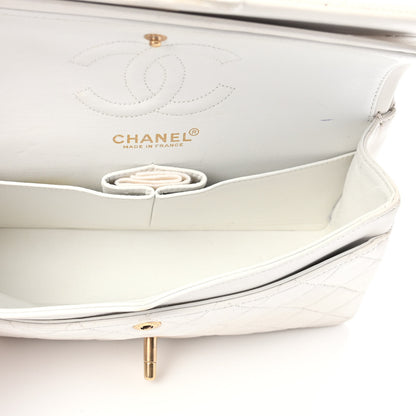 Chanel Lambskin Quilted Small Double Flap White 4 of 5